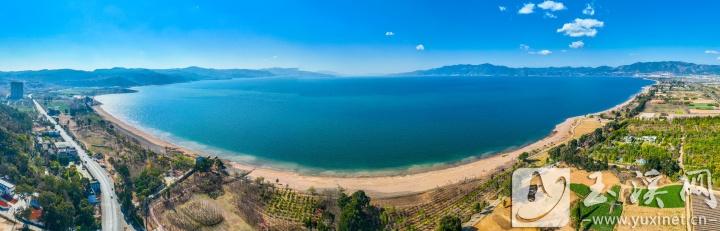 撫仙湖風(fēng)光。玉溪市融媒體中心記者 沈陽(yáng) 攝