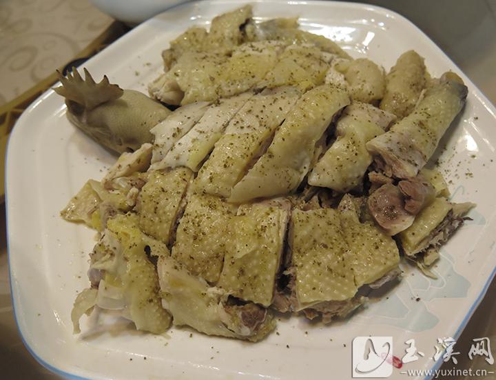 特色菜——白斬雞。