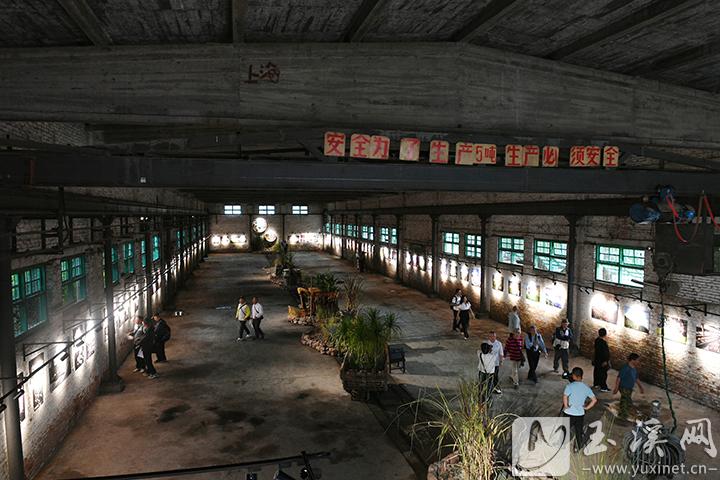 曾經(jīng)的生產(chǎn)車間變身藝術(shù)空間（攝于2025年9月28日）。